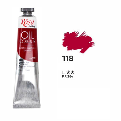 Фарба олійна Краплак червоний, Роса 3260118