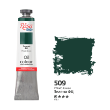 Зелена ФЦ олійна фарба, 45 мл., 509 ROSA Studio