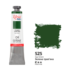 Зелена трав'яна олійна фарба,  45 мл., 525 ROSA Studio