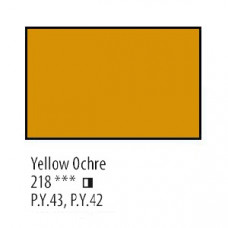 Охра желтая масляная краска, 46мл, Сонет