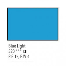 Синяя светлая масляная краска, 46мл, Сонет