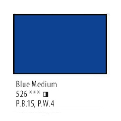 Синяя средняя масляная краска, 120мл, Сонет