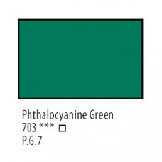 Зеленая ФЦ масляная краска, 46мл, Сонет (703)