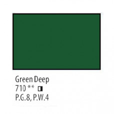 Зелена темна олійна фарба, 120 мл., Сонет