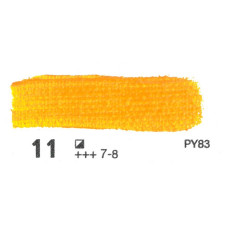 Кадмий желтый темный масляная краска, 60 мл., 11 OILS for ART Renesans