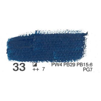 Краска масляная Кобальт синий темный RENOIL60-33