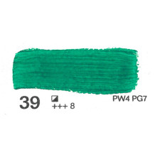 Зеленая перманентная, масляная краска, 60 мл., 39 OILS for ART Renesans