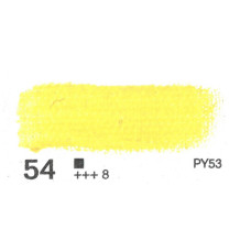 Желтая титаново-никелевая, масляная краска, 60 мл., 54 OILS for ART Renesans