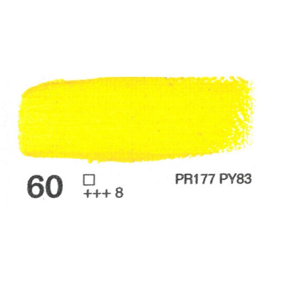 Краска масляная Желтая, Renesans RENOIL60-60