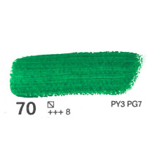 Зеленая светлая прозрачная, масляная краска, 60 мл., 70 OILS for ART Renesans