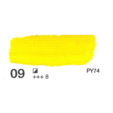 Кадмий желтый светлый, масляная краска, 60 мл., 09 OILS for ART Renesans