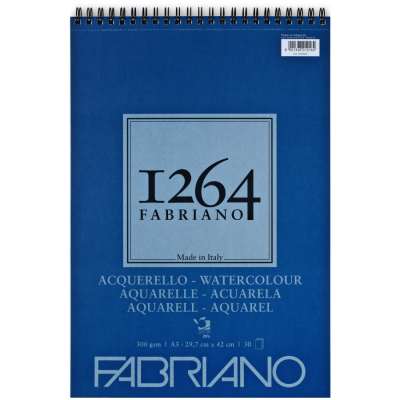 Альбом акварельний 300 гм2, A3 Fabriano 1264