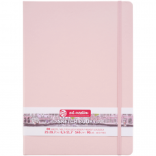 Блокнот для графіки, A4 ( 21х29.7 см.), 80л., 140 г/м2, рожевий, Art Creation