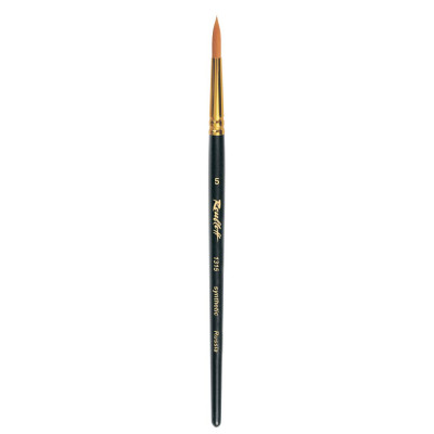 Синтетика круглая, № 7, Roubloff 1315, короткая ручка, художественная кисть