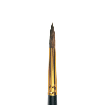 Колонок круглий (імітація), № 4, Roubloff 1S15, коротка ручка, художній пензель