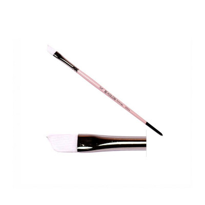 Синтетика кутова, № 5/8, KOLOS 1023A Flamingo, коротка ручка, художній пензель