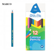 Набір кольорових олівців, 12 шт., MARCO Colorite 1100-12CB