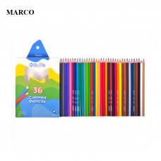 Набір кольорових олівців, 36 шт., MARCO Colorite 1100-36CB