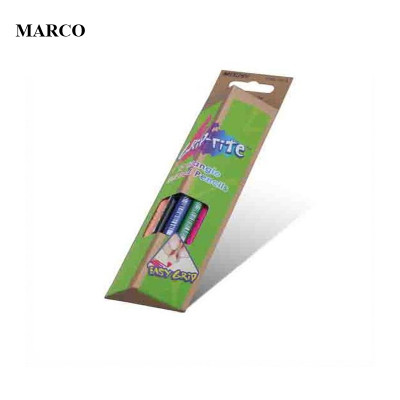 Набір кольорових тригранних олівців, 12 шт., Marco Grip-rite 9100-12CB