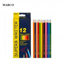 Набор цветных карандашей, 12 цветов, Marco Superb Writer. 4100-12CB