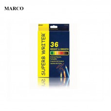 Набір кольорових олівців, 36 шт., Marco Superb 4100-36CB