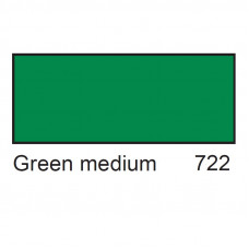 Зелена середня акрилова фарба для тканин, 50 мл., Decola 4128722