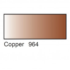 Медь, акриловая краска для тканей металлик, 50 мл., Decola 4128964
