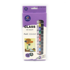 Набір фарб для скла, кераміки 12 шт. по 12 мл. GL1212-8 DOZEN