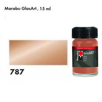 Серебряная с блестками, Marabu-GlasArt, 15мл, на основе растворителя