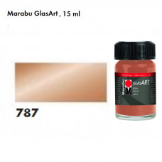 Медь металик, Marabu-GlasArt, 15мл, на основе растворителя