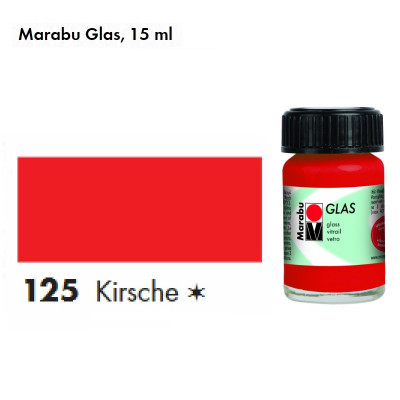 Красная, Marabu Glas, 15мл, на водной основе 130639125