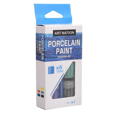 Фарба для скла та кераміки, набір PC0615 Art N.