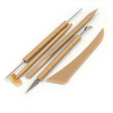 Набір інструментів 5 шт. для скульптури, ліплення та гончарства 06976 Josef Otten