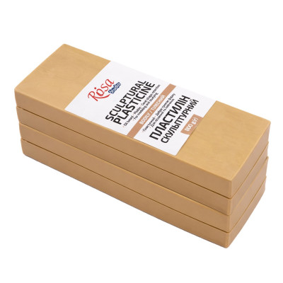 Тілесний пластилін скульптурний 800г. ROSA 502305